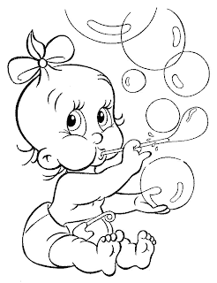 baby coloring pages, kids coloring pages