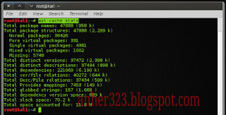 apt-cache stats
