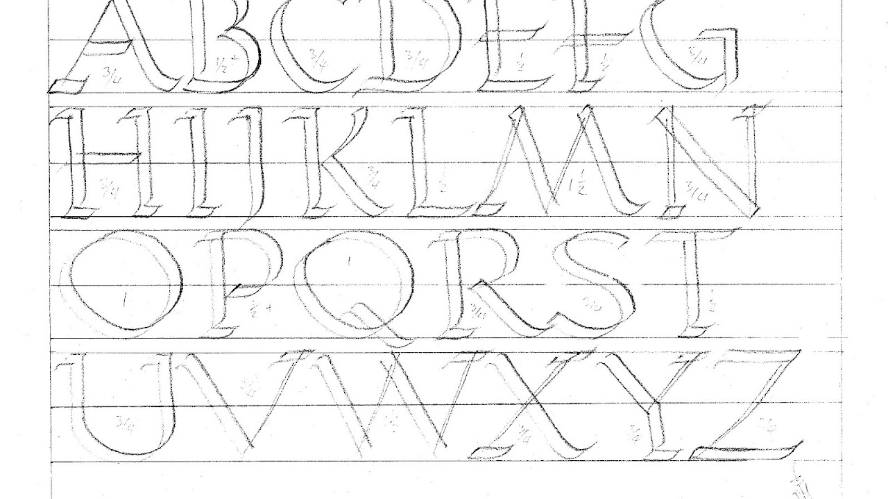 Calligraphy - Roman Calligraphy Font