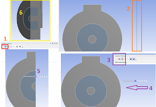 how to make section plane in meshing Ansys Workbench