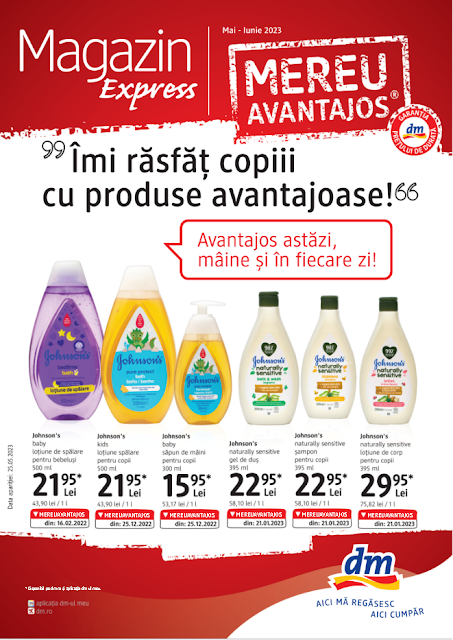 dm catalog- brosura- magazine  Mai - Iunie 2023 → Îmi răsfăț copiii cu produse avantajoase | Dragă vară, te aștept cu nerăbdare!