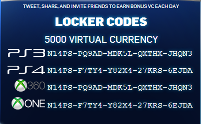 Nba 2k14 Locker Codes Free 5000 Vc Xbox One Ps4 360 Ps3 Nba2k Org