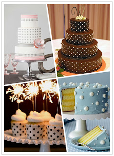 Lovely Dots Party Cakes 