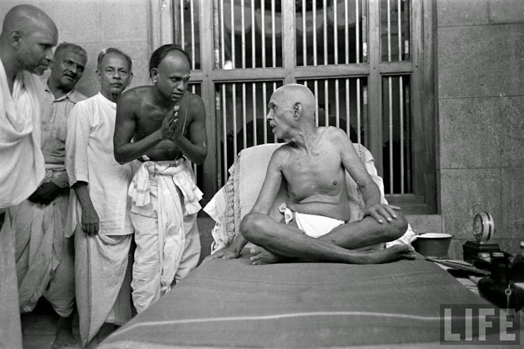 Hindu Spiritual Guru Ramana Maharshi - 1949