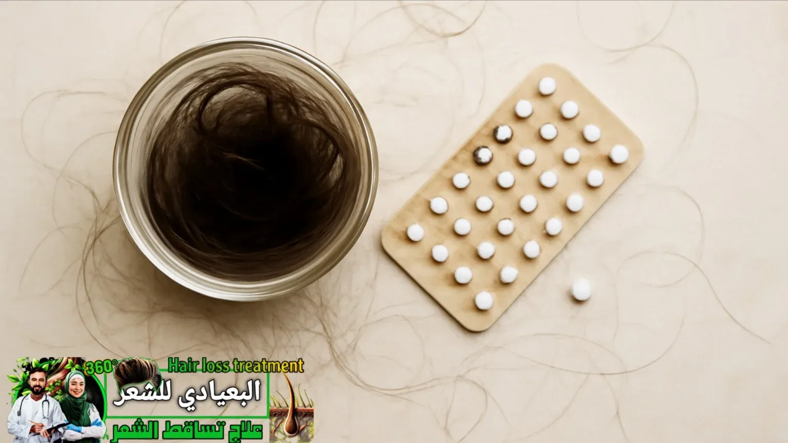 متى يتوقف تساقط الشعر بعد التوقف عن حبوب منع الحمل؟