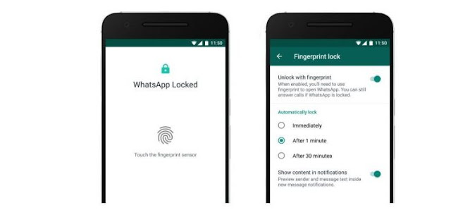 WhatsApp Rolls Out Fingerprint Lock Feature For Android