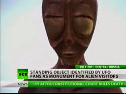 Primeiro Monumento Na Russia A Extraterrestres Inaugurado Na Regio De Perm