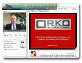 Orko Silver Presentation June 13, 2008