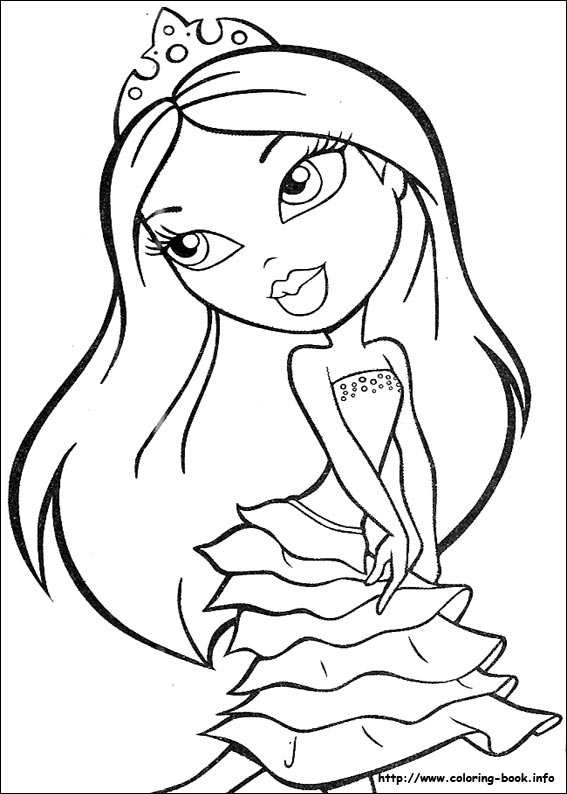 BRATZ COLORING PAGES .. FREE, printable BRATZ COLORING PAGES  title=