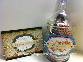 Apothecary Art card and gift made by Ida Chan, Stampin' Up! Demonstrator, Vancouver