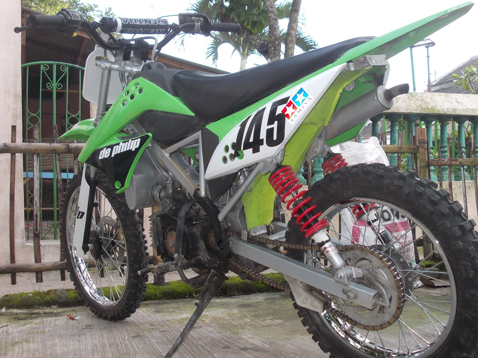  MOTOR  TRAIL modifikasi MOTOR  BEKAS  TIPS DAN TRICKS 