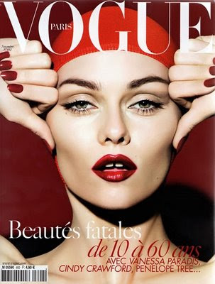 lisa snowdon vogue. French Vogue cover below