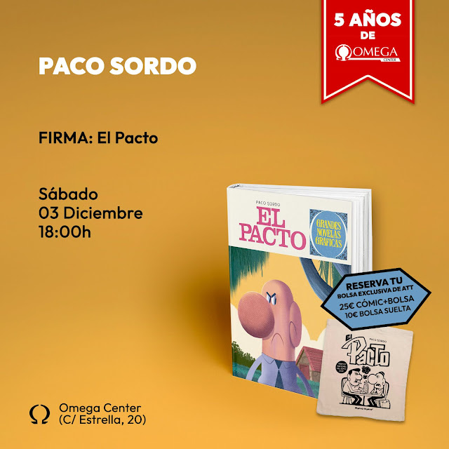 Sesión de firmas de EL PACTO, de Paco Sordo