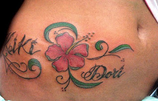 Hawaiian Flower Tattoo Designs