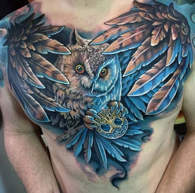 Owl tattoos ideas + design รอยสักรูปนกฮูก