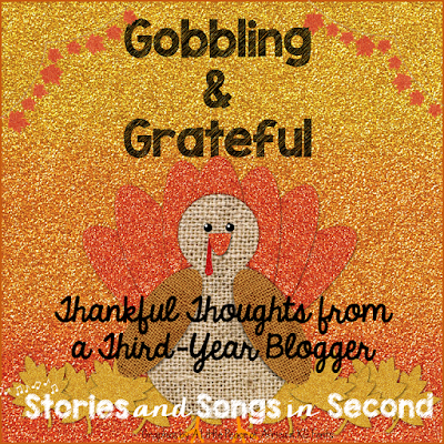 November is a time to let thankful thoughts remind you of all that is grateful and good both in your personal and teaching life!