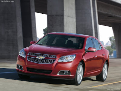 2013 Chevrolet Malibu front side view