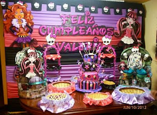 Monster High Decoration for children parties