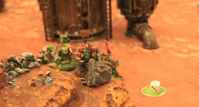 Warhammer 40k - 9th Edition - Evil Suns Orks vs The Wretched Death Guard - 1000pts - Maelstrom of War beta rules