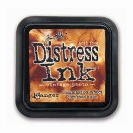  Distress Ink Vintage Photo
