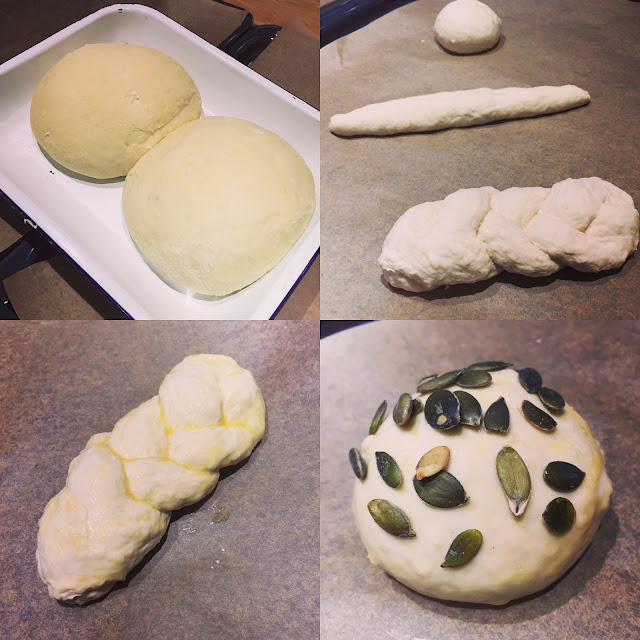 simple white rolls ready for baking