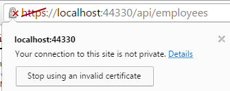 ssl certificate error chrome