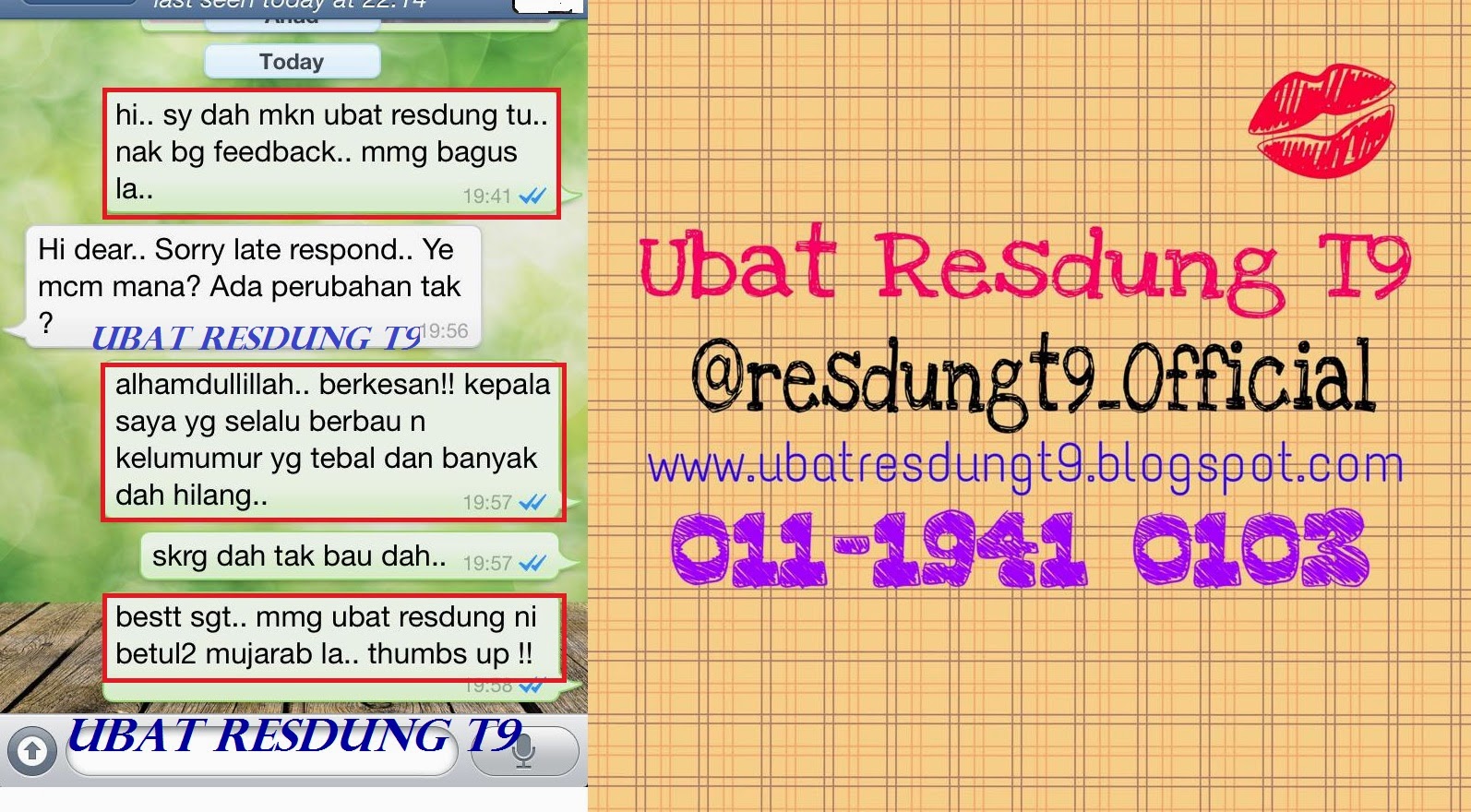 Beauty Design: TESTIMONI UBAT RESDUNG MUJARAB !! TERBUKTI 