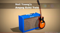 Neil Youngs Ampeg Echo Twin ET-1