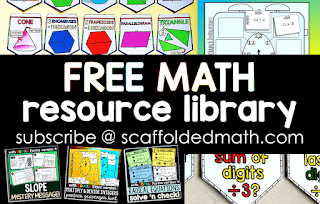 Free math resource library