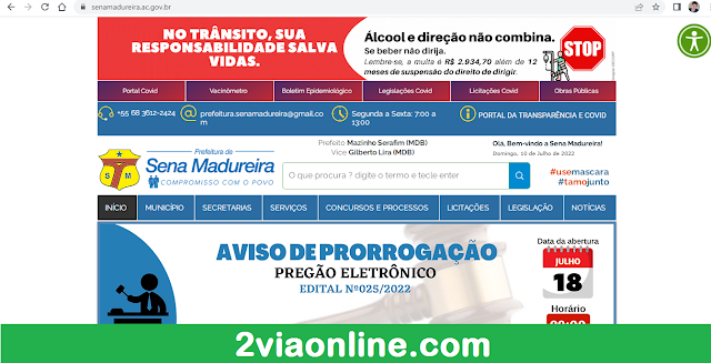 2Via IPTU Sena Madureira: usuário pode solicitar o serviço através da internet ou presencialmente