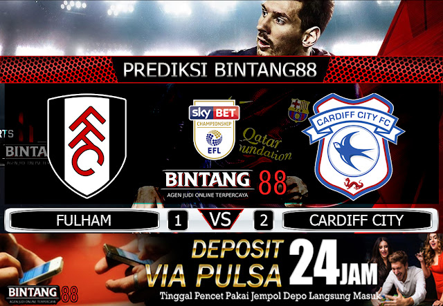 Prediksi Fulham vs Cardiff City  31 Juli 2020 – Pada hari Jumat, 31 Juli 2020 pukul 01:45 waktu indonesia barat akan di adakan laga pertandingan Liga Championship antara Fulham vs Cardiff City. Pertandingan ini nantinya akan di laksanakan di Stadion Craven Cottage.