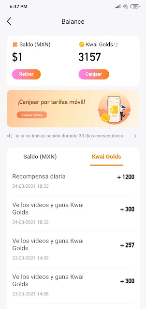 como retirar dinero en kwai