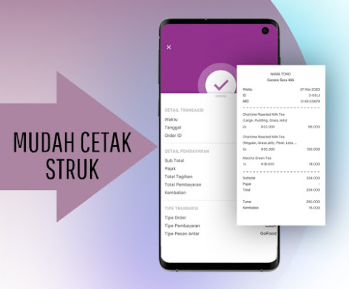 pos system mudah mencetak struk penjualan