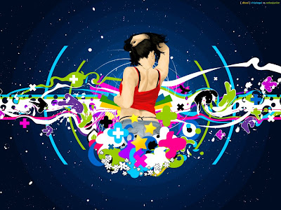 disco wallpaper. Free Female Vector Wallpapers