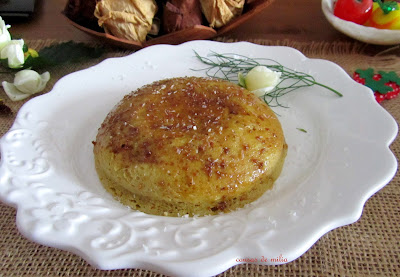 Bowlcake de plátano y coco