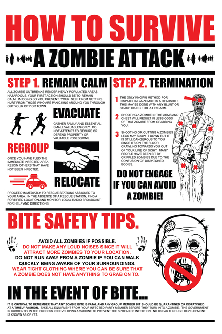 Talented Terrace Girls: DIY Thursday: Zombie Survival Kit