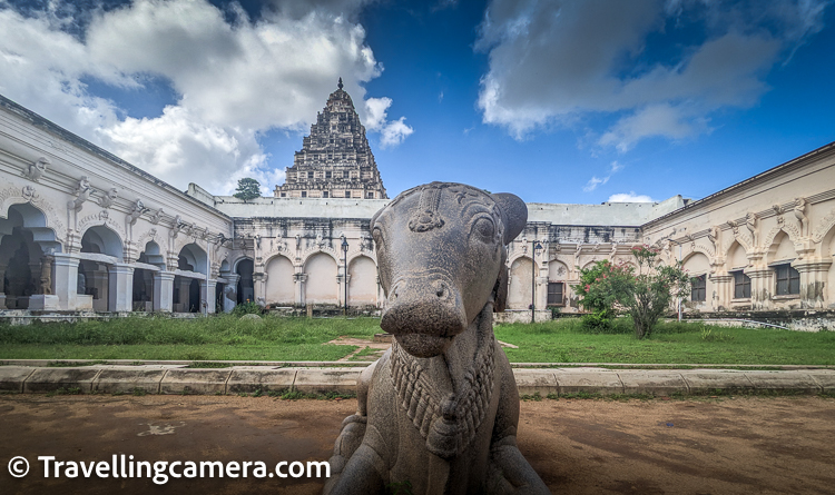 The Nandi statue is located in the courtyard of the palace and is a popular attraction among visitors. The statue is made of black granite and is believed to date back to the 16th century. It is one of the largest Nandi statues in India, measuring around 12 feet in length and 9 feet in height.