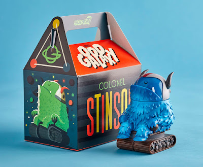 “Cobalt Cruiser” Colonel Stinson Vinyl Figure by Invisible Creature x Super7