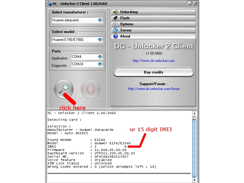 huawei ec167 firmware