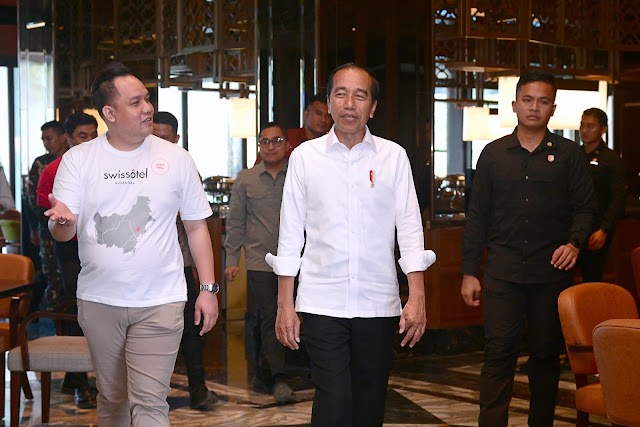 Hari Ketiga di IKN, Presiden Jokowi Tinjau Hotel Nusantara