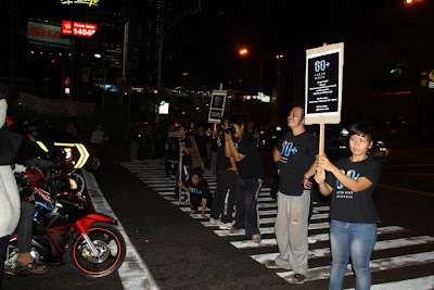 bundaran hi earth hour