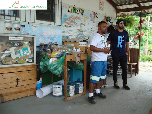 Educação ambiental na Comcap