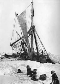 Endurance, crushed by ice and sinking, November 1915