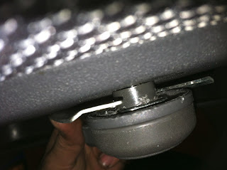 Kia Rio Manual Window Handle Crank Removal