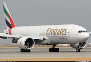 A divisão de transporte de carga da companhia aérea Emirates, . (emirates aerop hong kong )