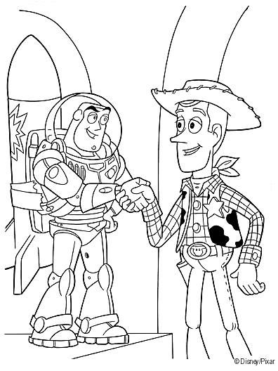 Buzz Lightyear Coloring Pages