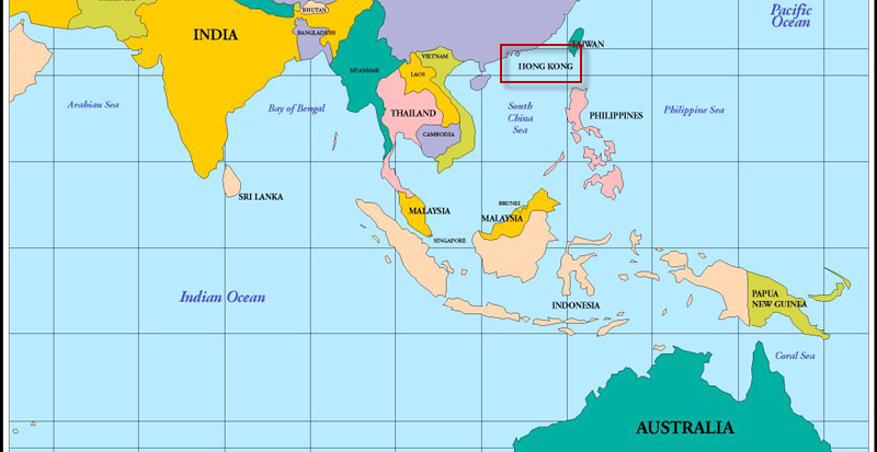 east asia map quiz. southeast and east asia map