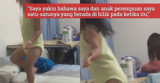 BAPA TERKEJUT SOSOK TIDAK BERWAJAH MUNCUL DALAM VIDEO ANAK