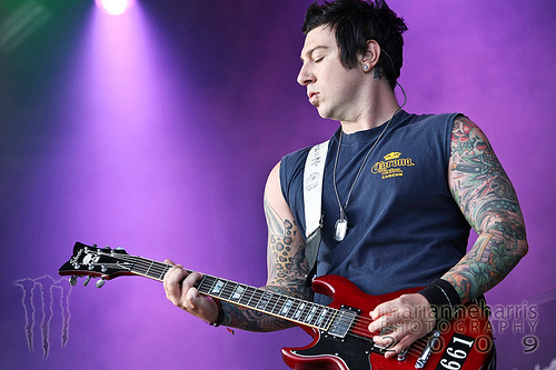 Zacky Vengeance (Avenged Sevenfold) 2011 Foto  Nano Pertapan