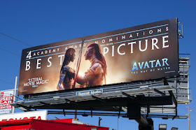 Avatar Way of Water movie billboard